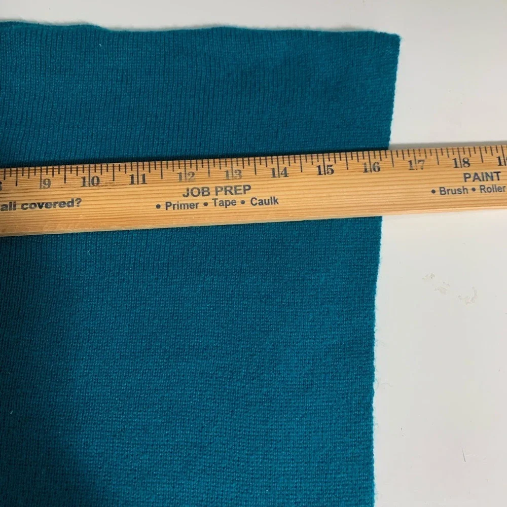 Totes Women's Rectangle Head Scarf‎ Snood  Teal Blue 16.5
